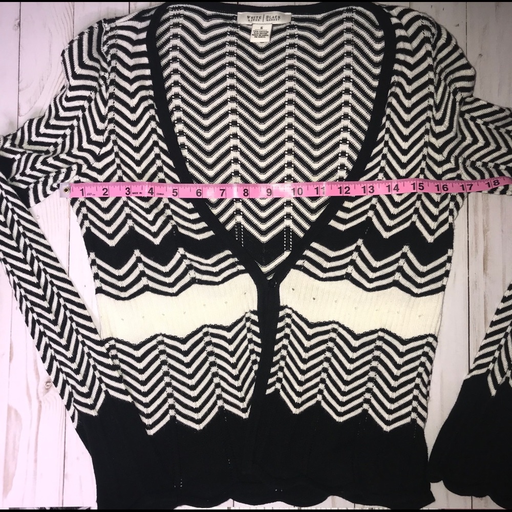 Whbm Zigzag Button Front Cardigan - image 3